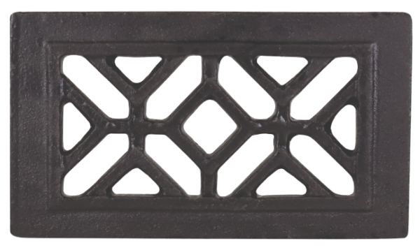 Grilles en fonte noire - encastrable – Image 2
