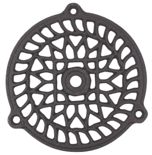 Grilles fonte noire - Applique